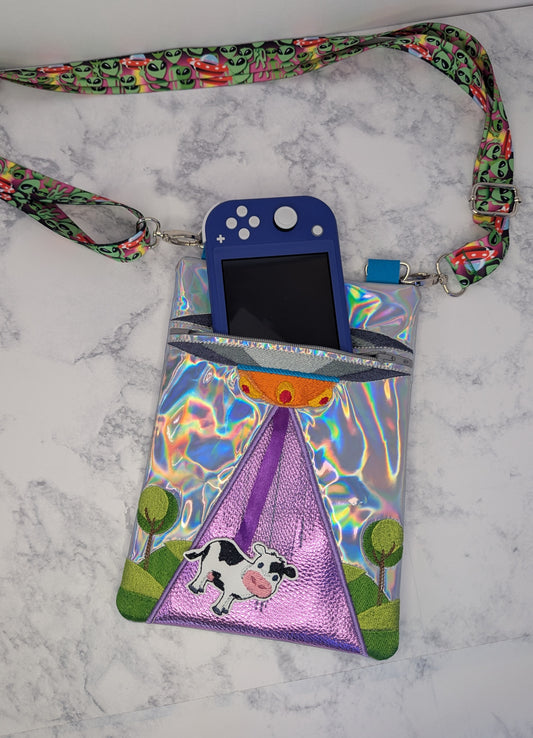 UFO Abduction Crossbody Bag