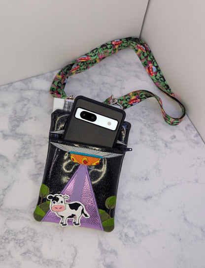 UFO Abduction Crossbody Bag