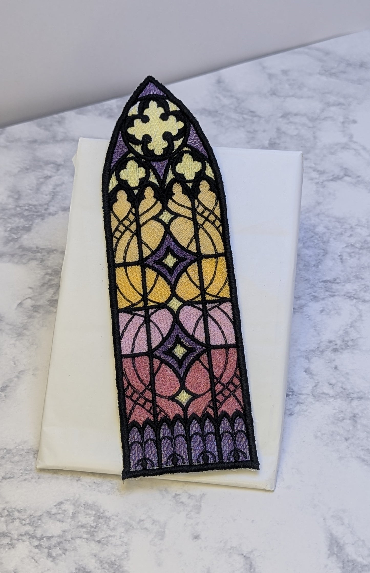 Stained Glass Window Bookmark