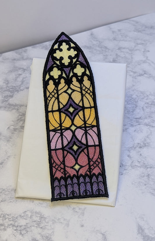 Stained Glass Window Bookmark