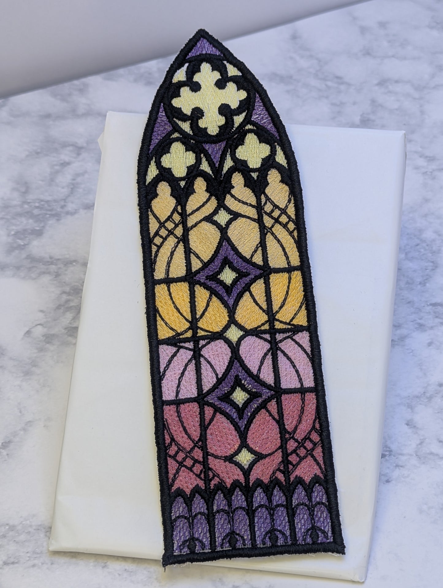 Stained Glass Window Bookmark