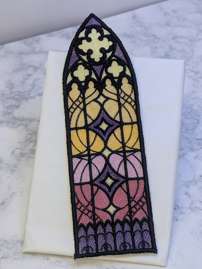Stained Glass Window Bookmark