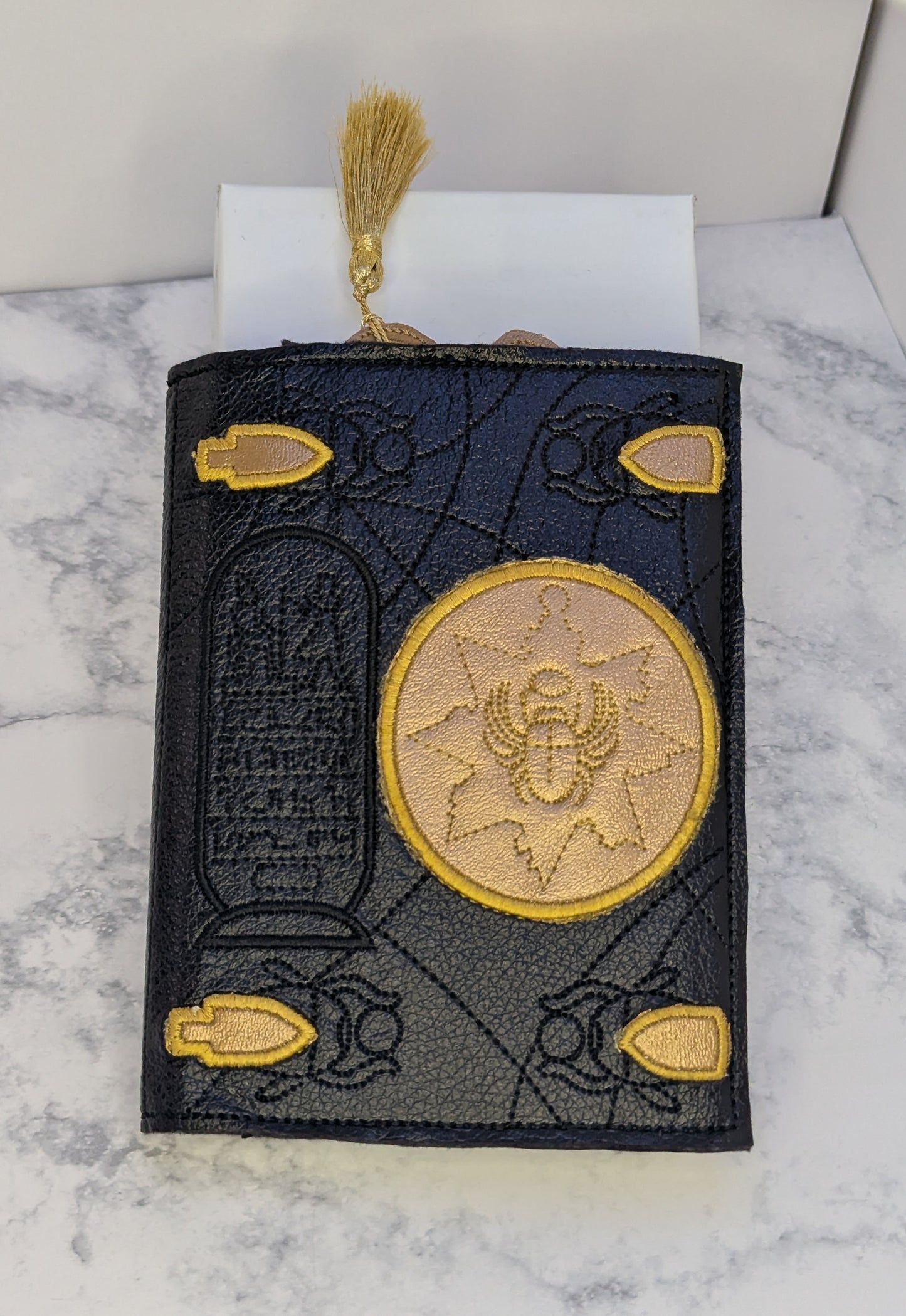 Book of the Dead with Notebook and Lock Bookmark