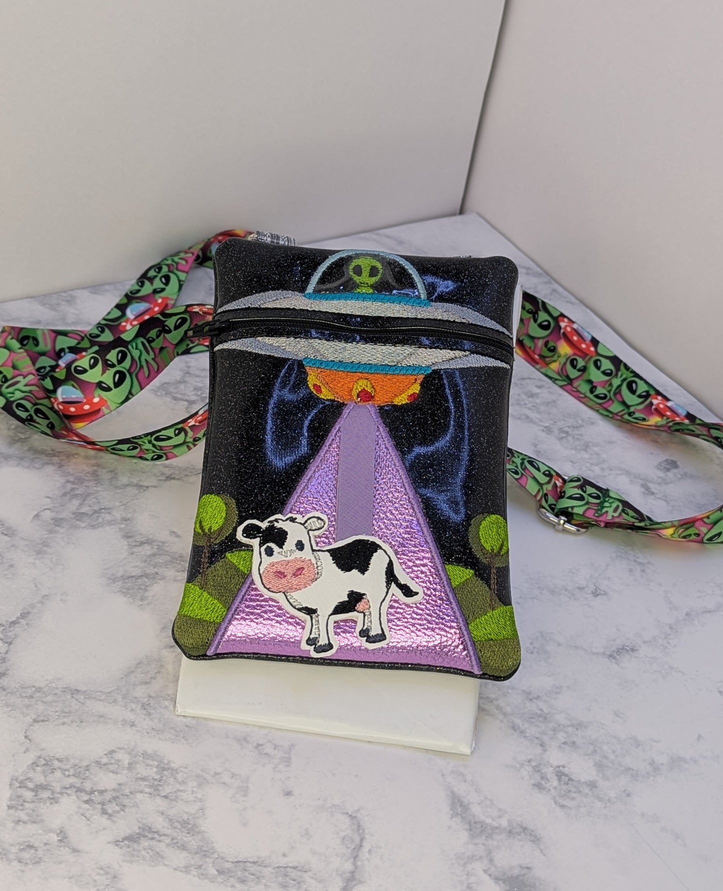 UFO Abduction Crossbody Bag