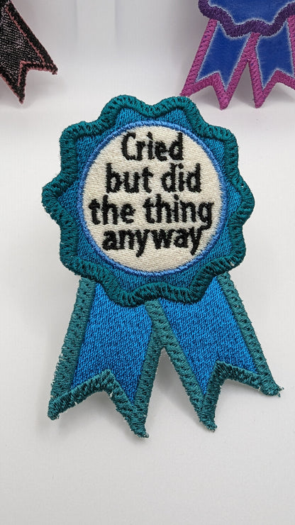 Cried But Did the Thing Patch