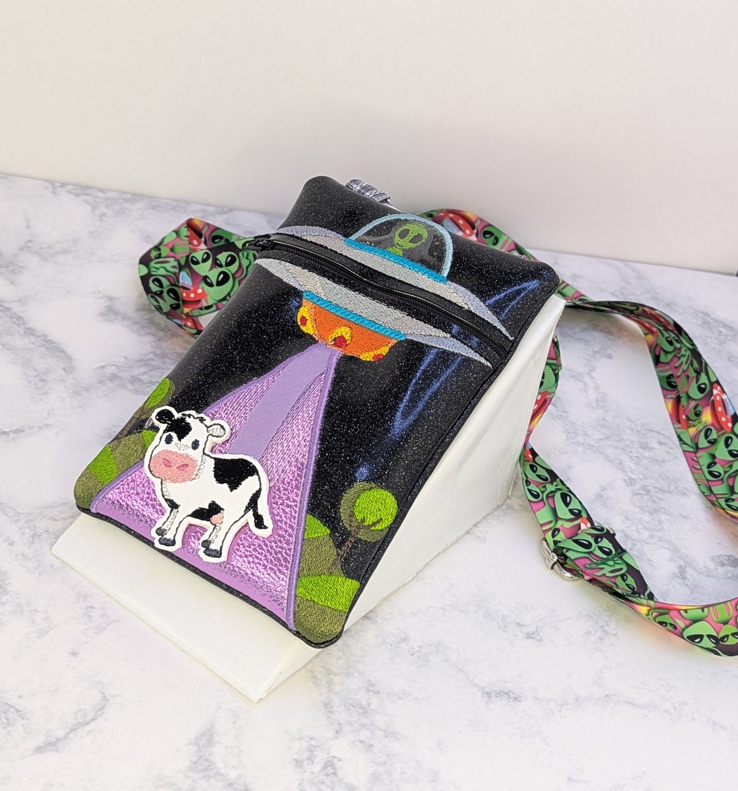 UFO Abduction Crossbody Bag