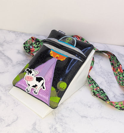 UFO Abduction Crossbody Bag