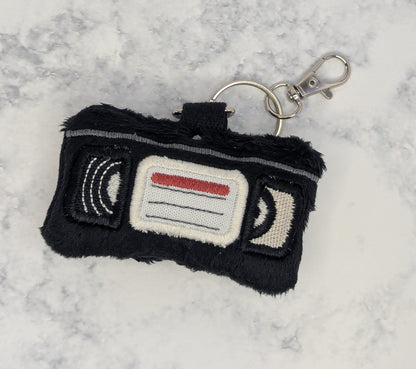 VHS Plushie Keychain