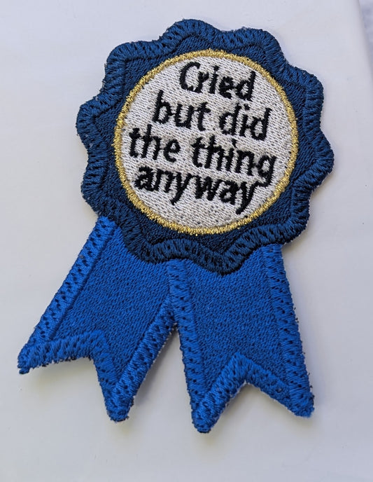Cried But Did the Thing Patch