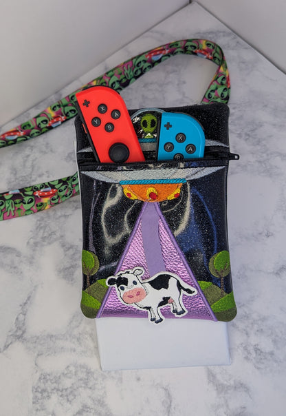 UFO Abduction Crossbody Bag