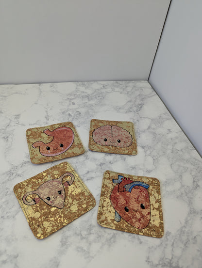 Kawaii Organs - Set of 4