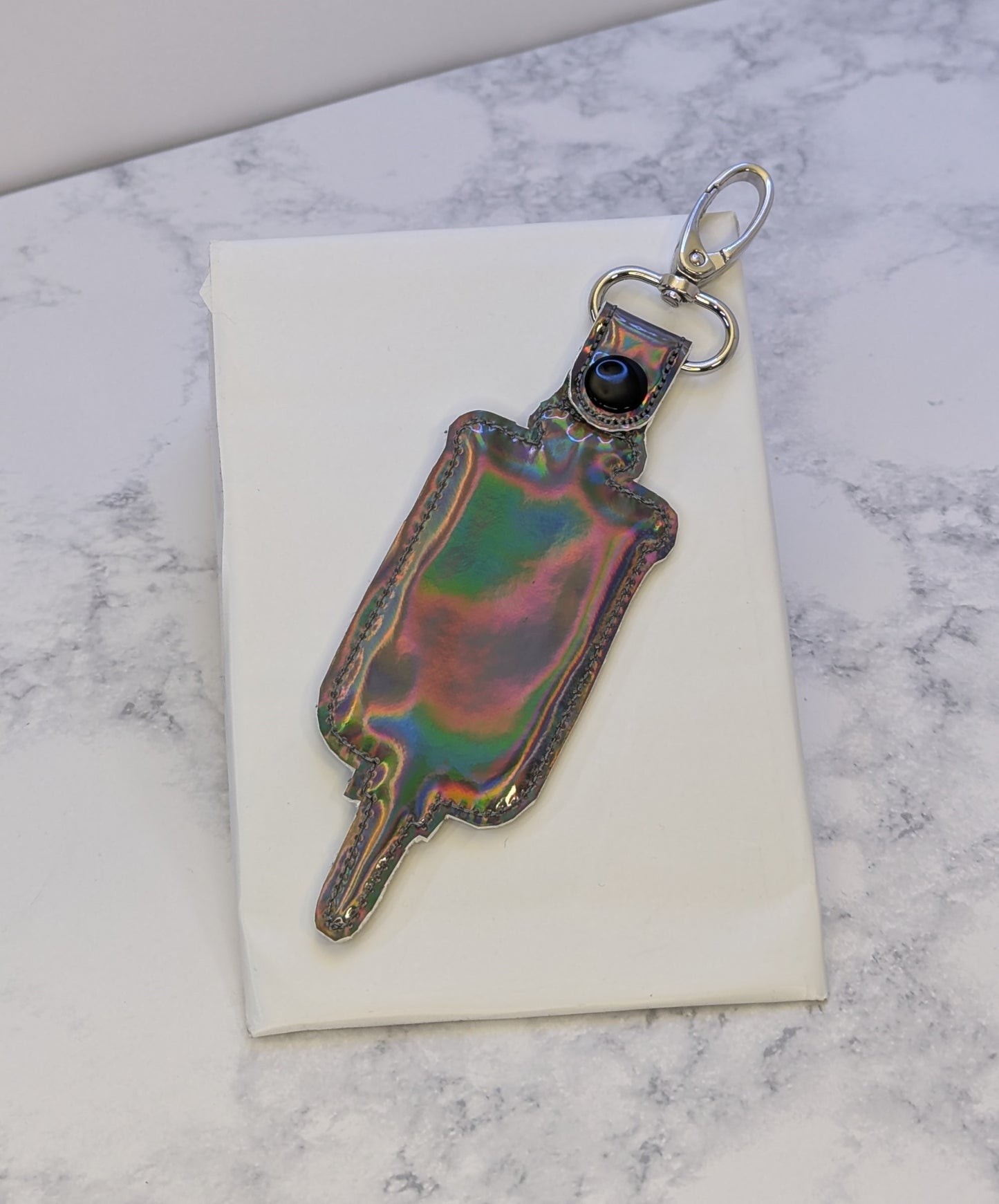 Syringe Shaker Keychain  - Random Color