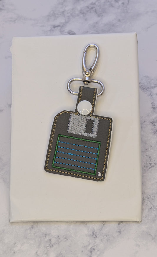 Floppy Disk Keychain