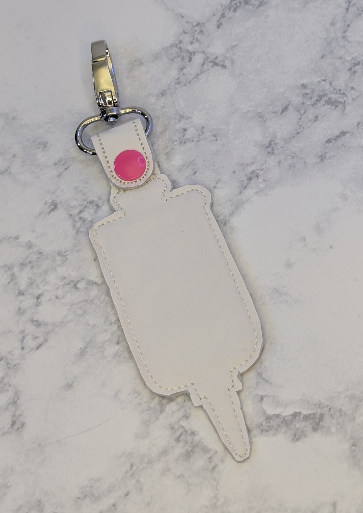Syringe Shaker Keychain  - Random Color